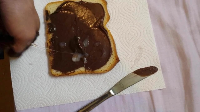 Schokobrot mit Sperma