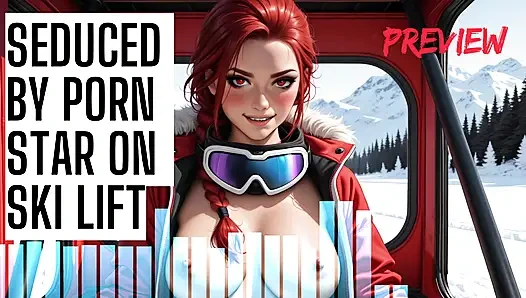 Соблазненный порнозвездой на подъемнике F4M Аудио порно JOI HFO превью