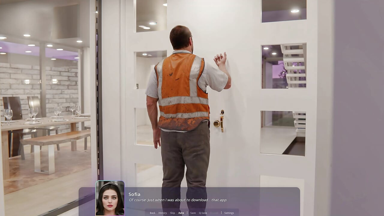 Ateşli evli kadın Sofia - 2. gün - teyze v ve pelerini ile tanışma uygulaması