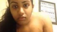 Mallu girl showing her big boobs on cam