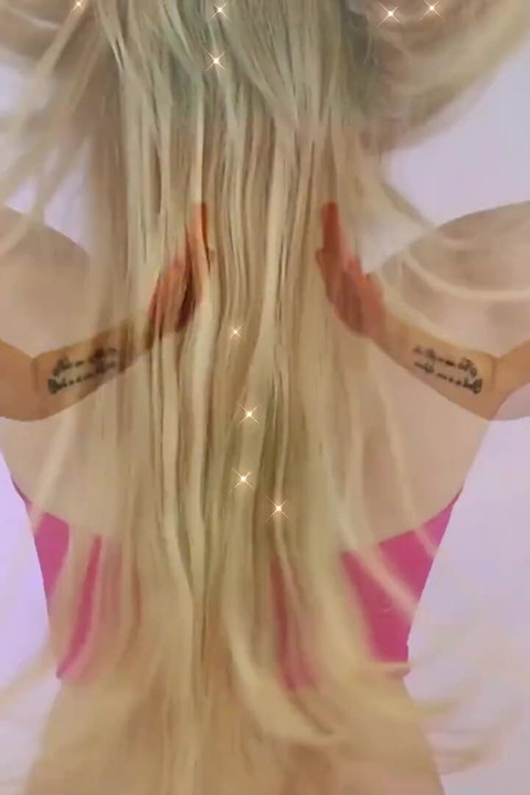 My pretty long blonde hair will mindfuck you and drain you!