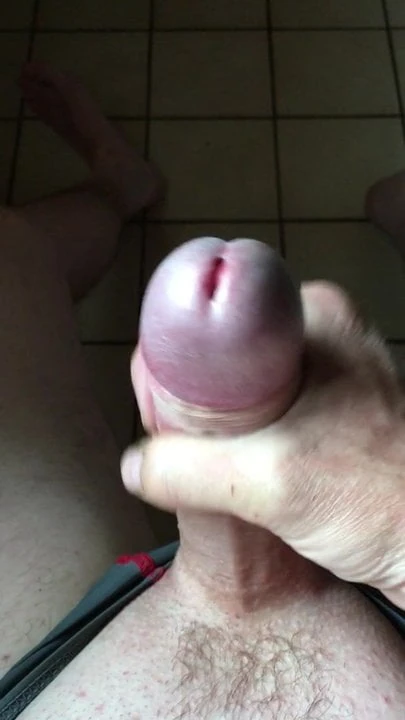 Cumming with my gray thong on..