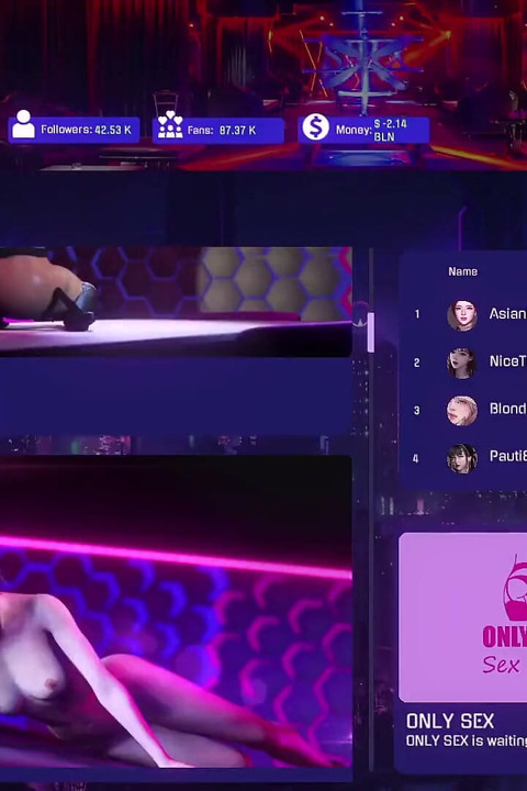 Onlyfap Simulator 4 Porn Game Play part 02 Sex Game, Nude Game