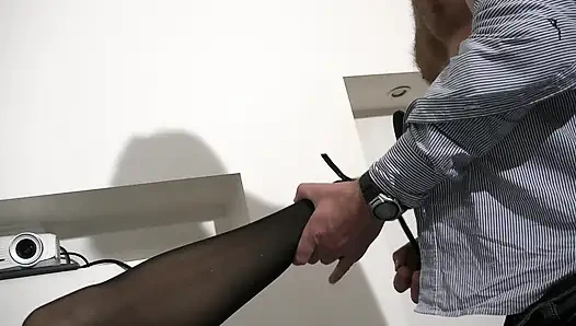 Hetero-typ von blonder milf mit strapon 5804 2 gefickt