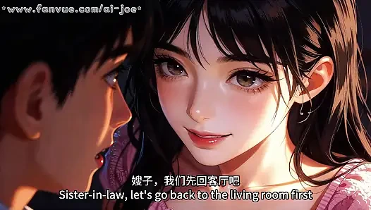 Üvey erkek kardeşimin avının önünde baldızım bana gerçekten böyle bir şey yaptı. Bu çok heyecan verici.. Yapay zeka