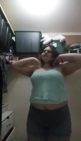 Fat Girl Strip Tease