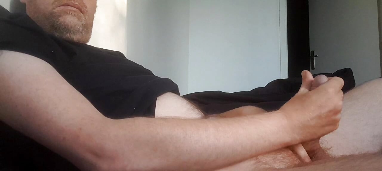 Morning handjob
