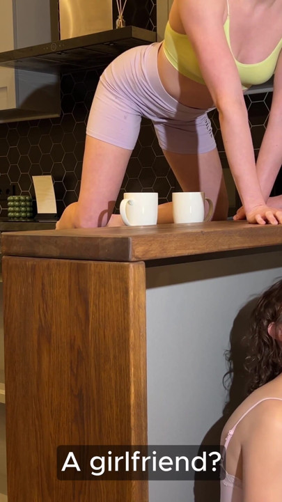 I sucked Under the Table,and then I Ate Cum from her Ass. 4K HD Tim Team | Clip 1