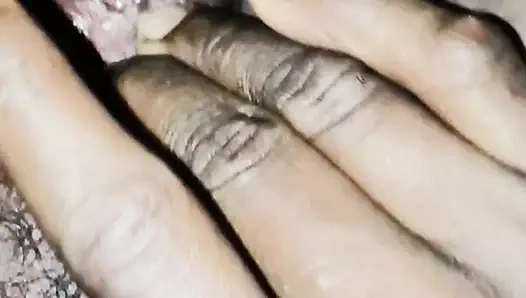 Bihar mommy likes to fuck Dirty Pooja's big black cock and take her throat deep