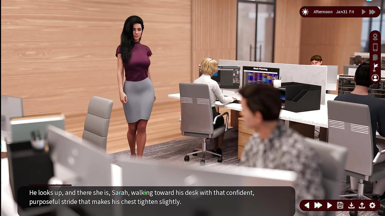 Whispers of Desire 22 Sarah Showed Her Boobs to the Boutique Assistant Louis