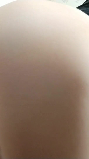 Must-see moment from "Hottie rides a giant cock and cums"
