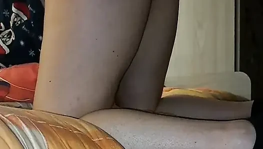 Schaffrau und abspritzen auf den arsch