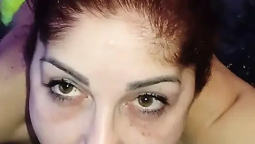 Blowjob in Jacuzzi, Cum on Face and in Mouth