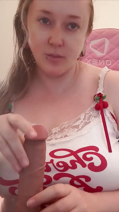 JOI From Teasing, Seductive MILF with Big, Heavy Boobs