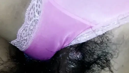 My girlfriend in her favorite pink panties