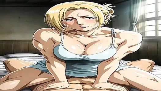 annie leonhart from anime Shingeki no Kyojin