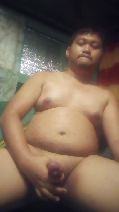 Stocky Bear Stroke his Sex doll