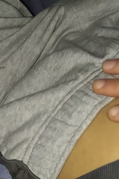 The Guy with the Huge Hairy Cock Woke up Horny and Empty His Balls for You