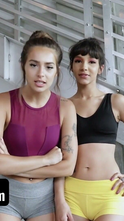 SisLovesMe - Sultry Latina Stepsisters Kitty Carrera And Sofie Reyez Share Their Stepbro's Big Dick | Clip 1