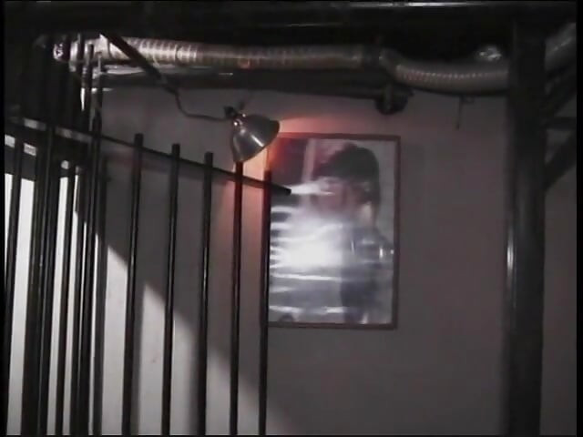 Mature mistress chastises and punishes alluring blonde female parent in BDSM chamber
