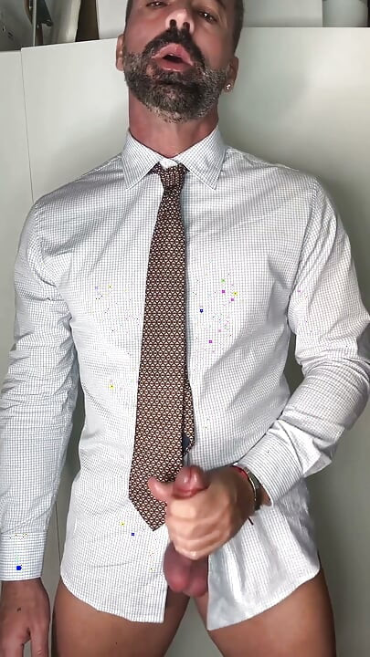 I Masturbate in a Suit