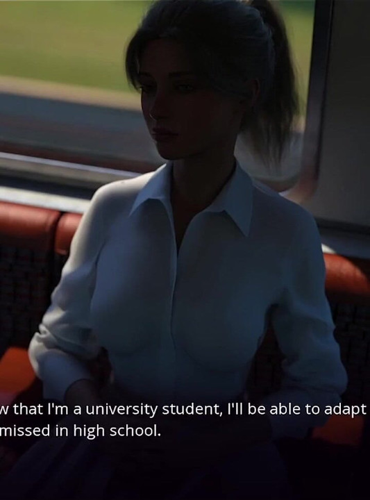 Village Slut Tranformation - Busty Dirty Blonde University Girl Gets Lost in a Strange Village