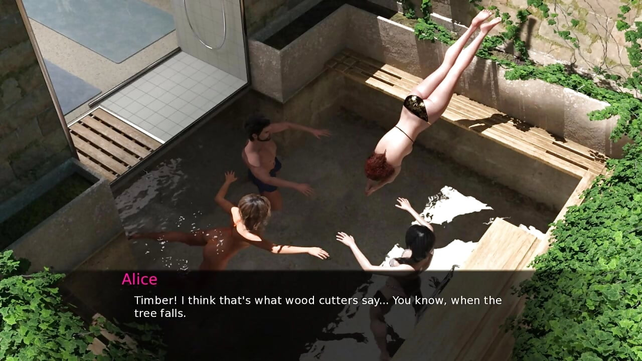 Pine Falls 2 parte 16 Alice es tan jodidamente sexy en bikini por Loveskysan69