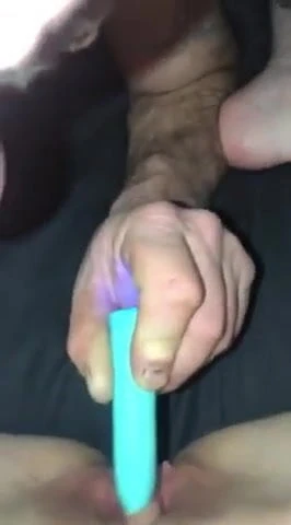 Toying clit