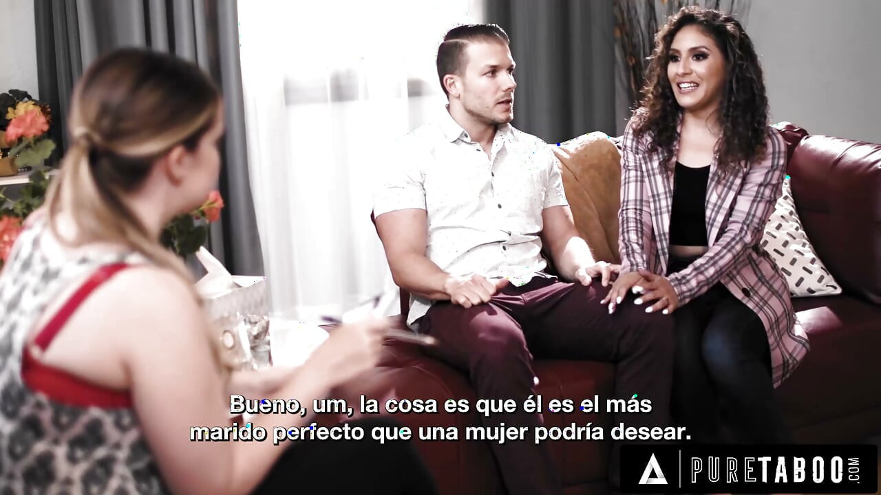 PURE TABOO Consiliera Codi Vore seduce un bărbat slab în fața soției lui controlatoare - SUBTITRĂRI ÎN SPANIOLĂ
