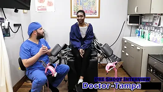 Daisy Mynx's 1st EVER Gyno Exam