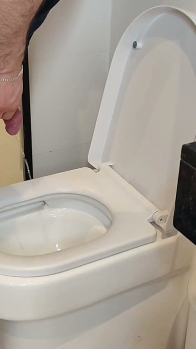PEE DESPERATION IN COUPLE DIRTY TOILET | Clip 1