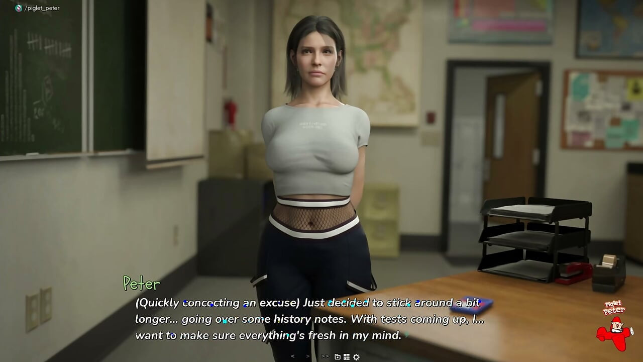 Blowjob In Classroom - Love And Temptation (SE 2) - Ep 5