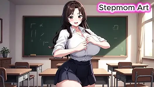 JOI Stepmom Hot Teacher Fingers - Come with me 100% You'll cum - Dirty Talk
