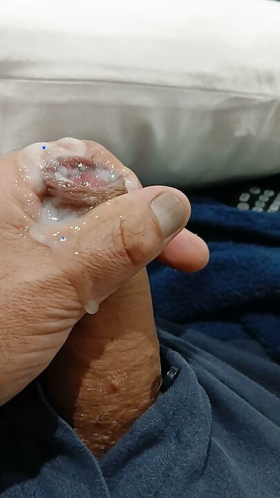 Big cum and big head