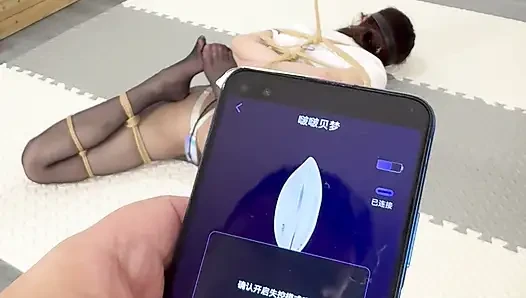 A New Experience of the climax Magic Weapon for the Flight Attendant Stepsister