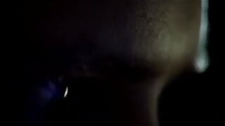 Mature Brunette's Ass Stretched Wide with Dripping Rosebud Prolapse