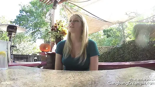 Summer's interview before her blowbang