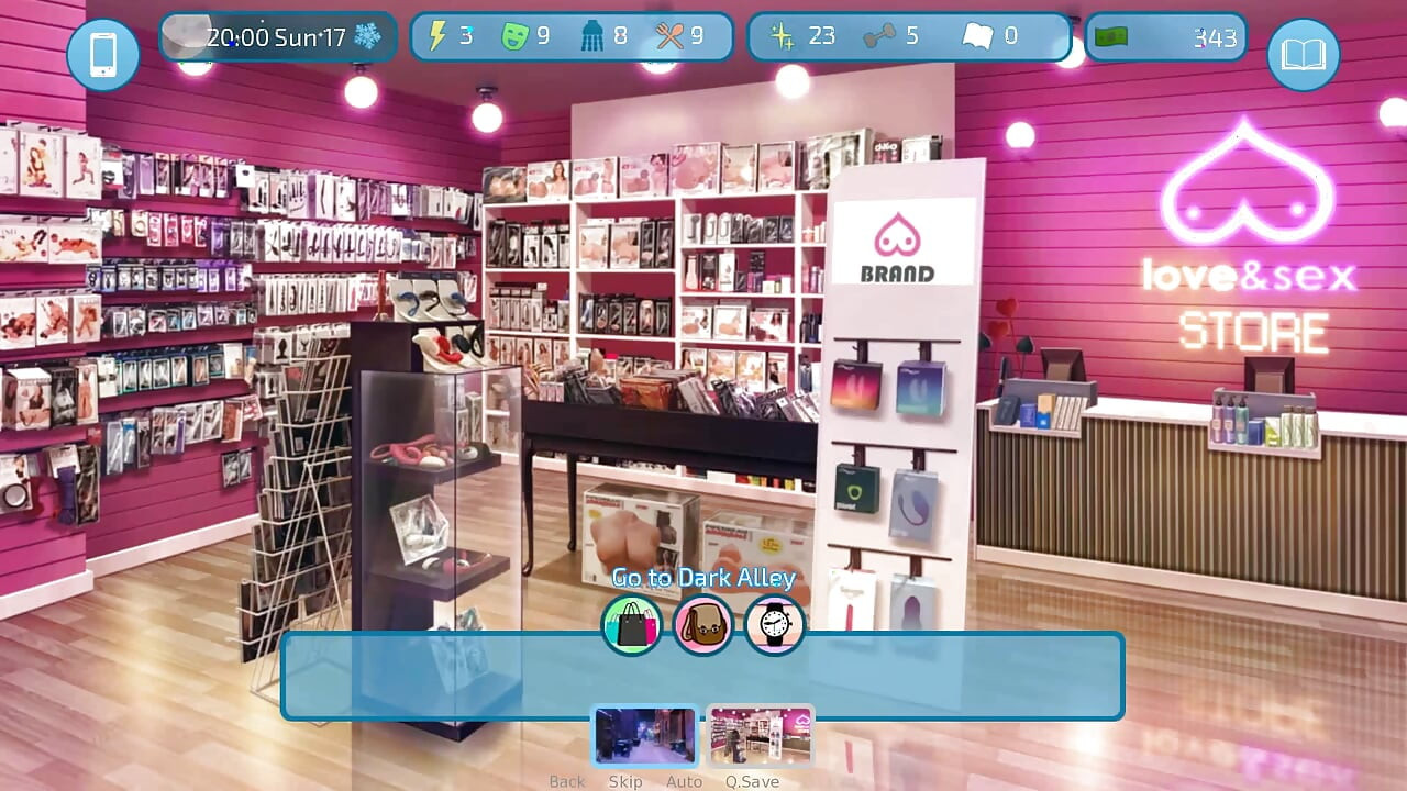 Cinta & seks basis kedua: ngobrol dengan gadis-gadis dan membeli mainan seks ep 12