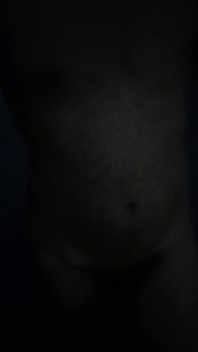 Exhibitionist Night outdoor Naked boy walking