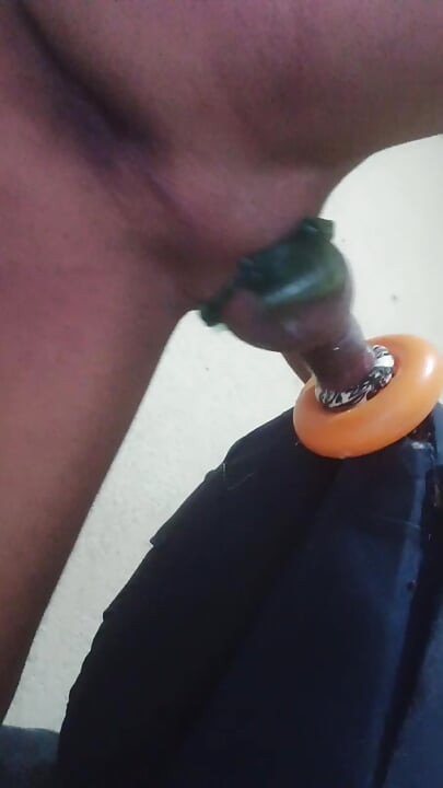 Skinny Guy Masturbating At Home