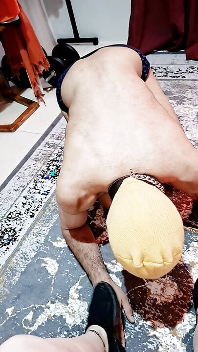 "Herrin fruit spucken fütterung &intensive fußanbetung schuhküsse-BDSm-session, teil 4