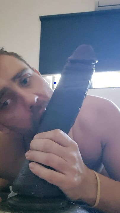 Bbc dildo suck and dirty talk
