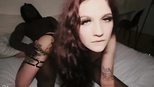 Миниатюрная подруга-готеса, Sludgebunny принять два члена в одно и то же время