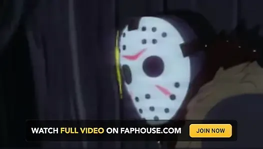 Jason Fucks on Halloween 2. Friday the 13th Porn Parody. Cartoon