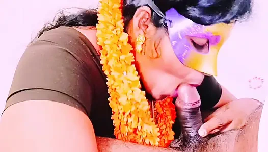 Tante sepong kontol selingkuh terbaik telugu sambil ngomong jorok.