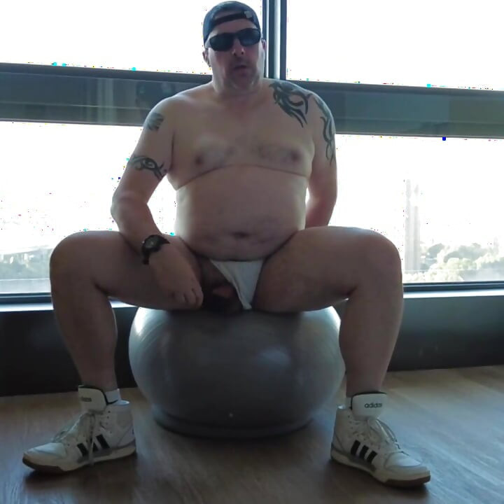 Almost Naked at the Gym