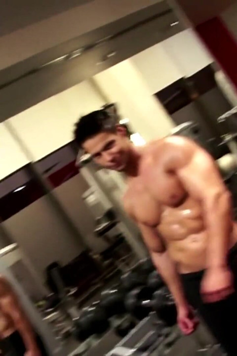 Amateur Fitness Boys in Gym