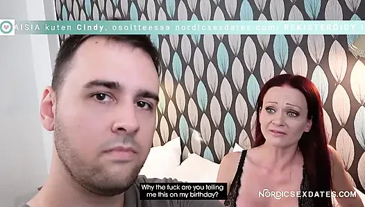 Cuckold: suami selingkuh, aku menyetubuhi teman di depannya (dari Finlandia)