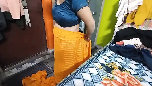 Sarı sari içinde çok güzel yenge