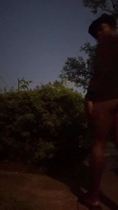 Stripping Naked Outside While Being Freaky As Fuck